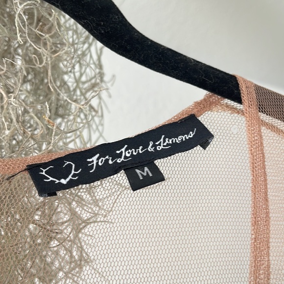 For Love & Lemons Antigua Mesh Dress - Picture 8 of 9